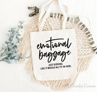 Emotional Baggage tote