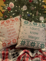 Christmas Vacation (set of 2) pillow cases