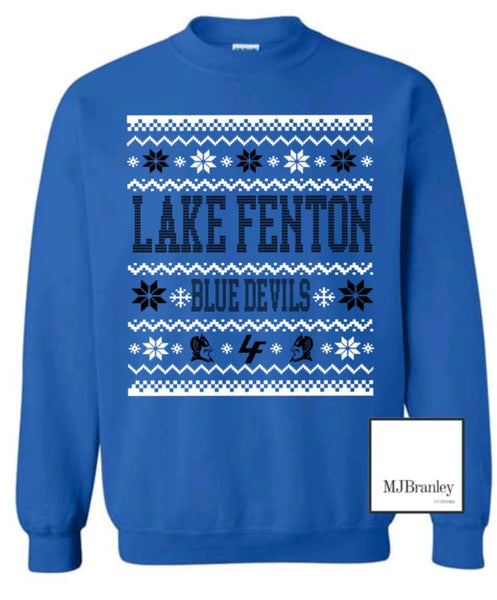 Lake Fenton Ugly Christmas Sweater