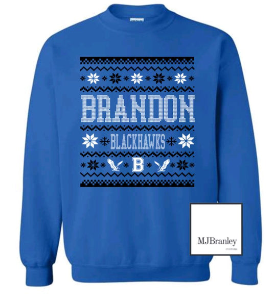 Brandon Ugly Christmas Sweater