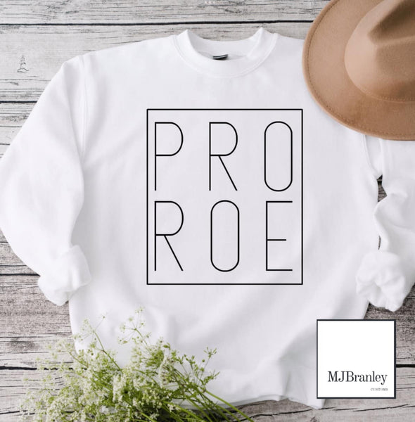 Pro Roe Graphic Crew Neck