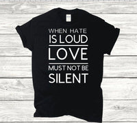 When Hate Is Loud Love Must Not Be Silent