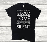 When Hate Is Loud Love Must Not Be Silent