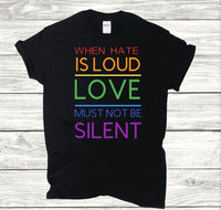 When Hate Is Loud Love Must Not Be Silent