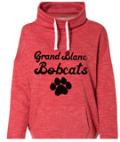 Grand Blanc Cowl Neck Sweatshirt