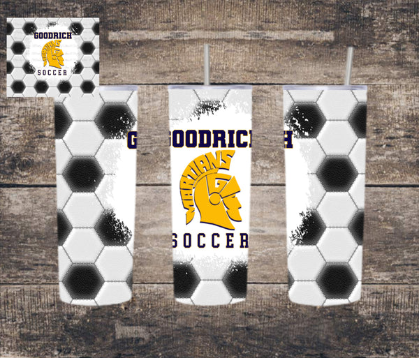 Goodrich Soccer Club Tumbler