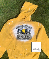 Friday Night Lights bleached hoodie