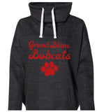 Grand Blanc Cowl Neck Sweatshirt