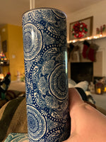 Not your grandmother’s china pattern 20oz tumbler